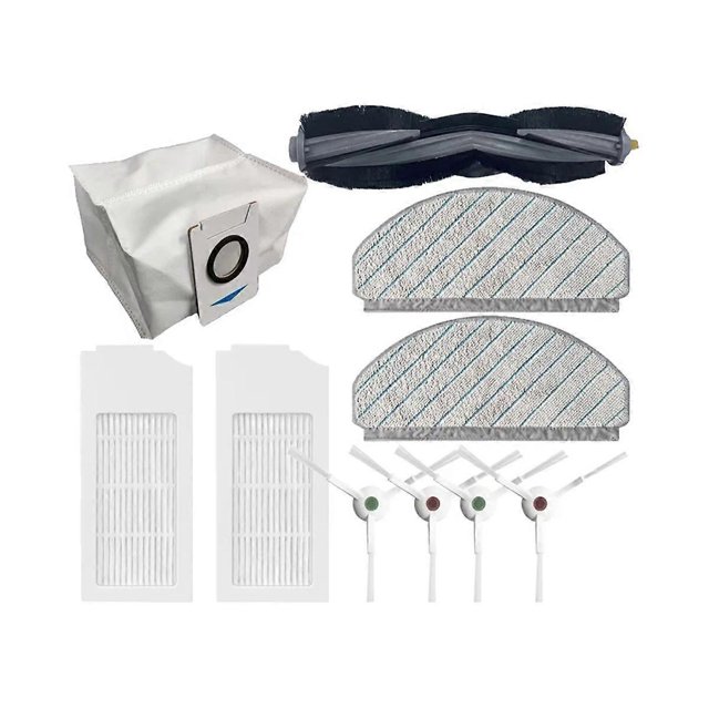 For Deebot T10/T10 Plus Robot Vacuum Cleaner Main Side Brush Dust Bag Hepa Filter Mop Cloth Spare P
