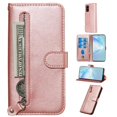 thumbnail image 1 of Estuche de Cuero PU con Cierre para Samsung Galaxy S20 , Funda Protectora con Billetera y Correa, 1 of 5