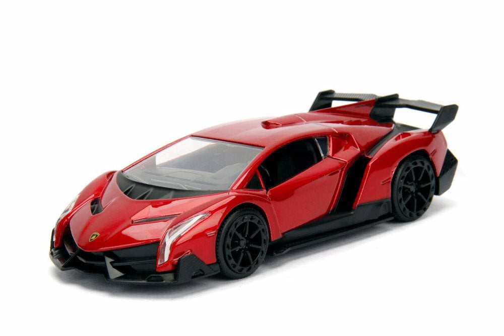 2017 Lamborghini Veneno Hard Top Red Jada 30104DP1 1 32 Scale 2017-lamborghini-veneno-hard-top-red-jada-30104dp1-1-32-scale