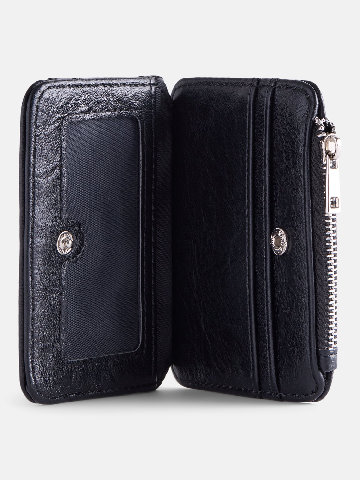 No Boundaries Women's Cardholder Wallet, Black