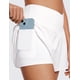 thumbnail image 4 of Shorts CRZ YOGA Cruzados Mariposa Blancos de Cintura Alta XL, 4 of 4