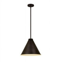 1 Light Pendant In Sleek Style 18 Inches Wide By 15.5 Inches High-Bronze Plate Finish Z-Lite 6011P18-Bp