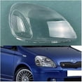 thumbnail image 2 of Compatible For Toyota Yaris 1999 2000 2001 2002 Car Accessories Headlight Cover Transparent Lampshade Lamp Lens Headlamp Shell Plexiglass(Right), 2 of 7