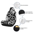thumbnail image 6 of Yiaed Metallic Gears Print Car Seat Covers,Universal Auto Seats Protector Fits for Car,SUV Sedan,Truck,Automotive Seat Covers & Accessories-2 PCS, 6 of 9
