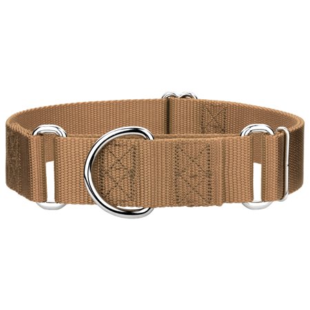 Country Brook Design® 1 1/2 Inch Martingale Heavyduty Nylon Dog Collar