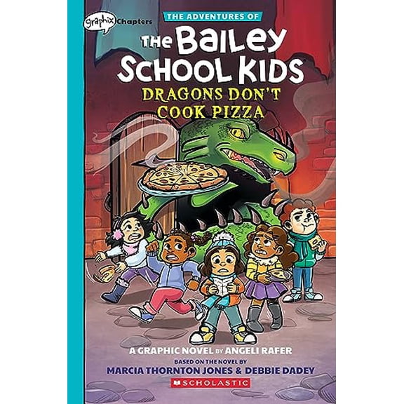 Pre-Owned Dragons Don't Cook Pizza: A Graphix Chapters Book (the Adventures of the Bailey School Kids #4) (Paperback) 133888168X 9781338881684