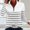 Gray women plus size zip pullover a1, variant on Yrmaups Loose Fit Striped Zip Pullover for Women Daily Wear, Fall Winter Collared Long Sleeve Casual Top, Plus Size Soft Cotton Blend Tee for Work Layering, Pink M