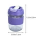 thumbnail image 3 of Taza doble de vidrio con tapa con pajita | Vaso portátil térmico de 400 ml | Hermético 360° | Resistente al calor | Soporte para teléfono | Colores macaron | 1 unidad, 3 of 6