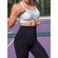 thumbnail image 3 of Charmo Women's Scoop Neck Ribbed Tank Tops Slim Straps Cropped Tops Built in Bra, 3 of 6