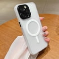 thumbnail image 3 of Compatible with iPhone 14 Pro Max Clear Case with Camera Lens Protector,Full Protection Electroplate Magnetic Case Compatible with MagSafe Anti-Scratch Case for iPhone 14 Pro Max Black, 3 of 16