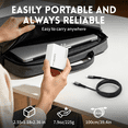 thumbnail image 3 of Kzreect 140W GaN PD3.1 Type-C Super Fast Charger, 3.28FT Cable Included, Wall Charger for Android, iPad, Samsung, Android, DJI Drones & More, 3 of 5