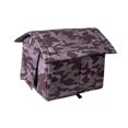 thumbnail image 3 of Bunblic Four Season Stray Cat Pet Shelter Foldable Multifunctional Accessory Comfortable Lightweight with Wind Ropes with Side Door 53x46x38cm, 3 of 8