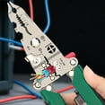 thumbnail image 3 of 8-in-1 Wire Strippers With Electricity Measurement Function Foldable Wire Stripping Pliers For Cutting And Pulling Wires Scissors For Scraping And Pressing Wires With Voltage Test, 3 of 3