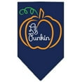 thumbnail image 6 of Halloween Pet and Dog Bandana Screen Printed, "Lil Punkin", 6 of 10