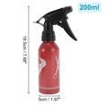 thumbnail image 4 of Unique Bargains 1 Pc Refillable Spray Bottles Tools Pattern Hair Spray Bottles for Hair 200ml Red, 4 of 6