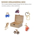 thumbnail image 4 of MasteelfCA 6pcs Unfinished Wood Boxes Wooden Storage Box Wood Craft Box with Locking Clasp, 4 of 8