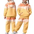thumbnail image 5 of YUEHUA Toddlers Girls Boys 2 Piece Tracksuit Athletic Sweatsuits Sets 3D Ice Cream Prints Hooded Sweatshirt and Jogger Sweatpants Clothing Sets for Kids, Size 4-5 Years, 5 of 9
