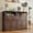 Dark Brown, variant on Noelse 51" Buffet Sideboard Cabinet with Charging Station, Coffee Bar with 3 Drawers, 4 Doors & Adjustable Shelves, Kitchen Storage Cabinet for Dining Room, Living Room, Dark Brown