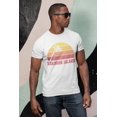thumbnail image 3 of Men's Graphic T-Shirt Palm, Beach, Sunset In Harbour Island Eco-Friendly Limited Edition Short Sleeve Tee-Shirt Vintage Birthday Gift Novelty, 3 of 7