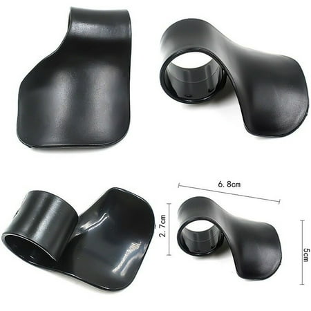 - KABOER 2x Black Motorcycle Cruise Control Throttle Assist Grip Wrist Cramp Rest