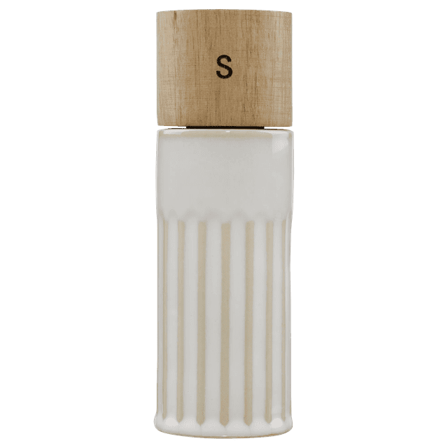 Bouclair Off White Beige Salt Grinder