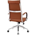 thumbnail image 3 of Hawthorne Collection Modern High Back Office Chair in Terracotta, 3 of 4