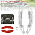 thumbnail image 1 of Extension de Volant pour BMW M3 M4 X5M X6M Aluminium Argent, 1 of 15