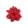 thumbnail image 1 of Decoración de Flores Artificiales Sunnimix Adorno Falso de Bricolaje Flor de Pascua de Plástico Rojo, 1 of 7