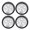 Silver Model B, variant on Yihuala 1/18 Remote Control Drift Wheel Tires With Metal Hubs Replacement Accessories For Model Vehicle Modified Accessories