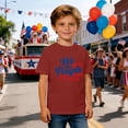 thumbnail image 2 of DHFJKG Kids Boys T Shirts We The People 1776-2026 Letter Graphic Tee 250 Years Anniversary USA Top Ages 2-13Y, 2 of 4