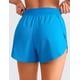 thumbnail image 2 of Shorts CRZ YOGA tiro medio con abertura lateral 10 cm secado rápido azul XL, 2 of 5