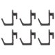 thumbnail image 3 of 20pcs Peg Plack Hook Plastic J Style Pantalla Pantalla de gancho Suministros de suspensión, 3 of 7