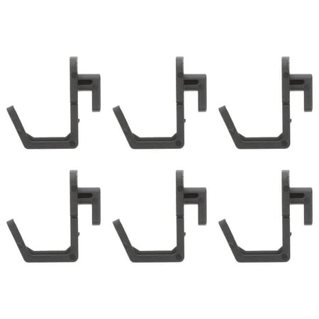 

20 Pcs Rack Shelf Hook for Organizer Pegboard Hooks Peg Board Locking Hooks Hook