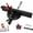 Black, variant on Precision Aluminum Beveled Baffle Plates - Miter Gauge for Table Saw with Grating Stops Adjustable Spring Loaded Plunger & Disc with Aluminum Crosscut Sled FenceQuick Adjustment Precise Guidance