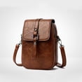 thumbnail image 1 of RKSTN Mobile Phone Storage One-Shoulder Messenger Bag Brown Home Storage, 1 of 5
