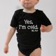 thumbnail image 2 of Body De Bebé Canastilla Onesies Para Niños Pequeños Niñas Niños Camiseta De Manga Corta Con Estampado De Letras Mono Mameluco Negro Odeerbi LM103-6296, 2 of 7