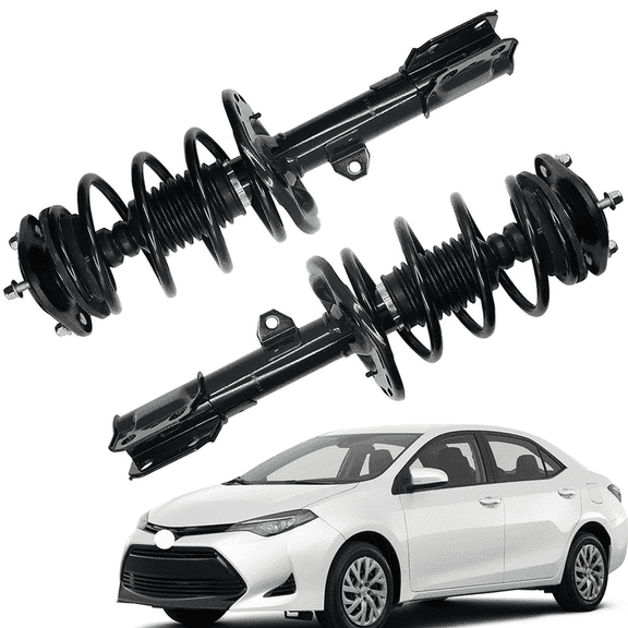 Shoxtec Front Complete Struts Coil Spring Assembly For 2014 2015 2016 2017 2018 2019 Toyota Corolla Shoxtec Front Complete Struts Coil Spring Assembly For 2014 2015 2016 2017 2018 2019 Toyota Corolla