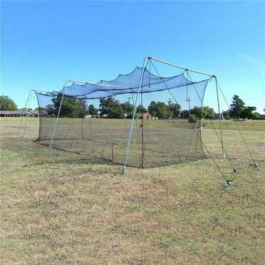 CMW- 40 x 12 x 10 ft. No.24 Rookie Batting Cage & Cable Frame