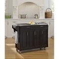 thumbnail image 1 of Homestyles Create-a-Cart Wood Kitchen Cart in Black, 1 of 5