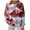 Pink, variant on Enjoytime Crewneck Sweatshirts Women Valentine Lover Heart Printed Long Sleeve Tops Casual Vintage Loose Plus Size Shirt Khaki XXL