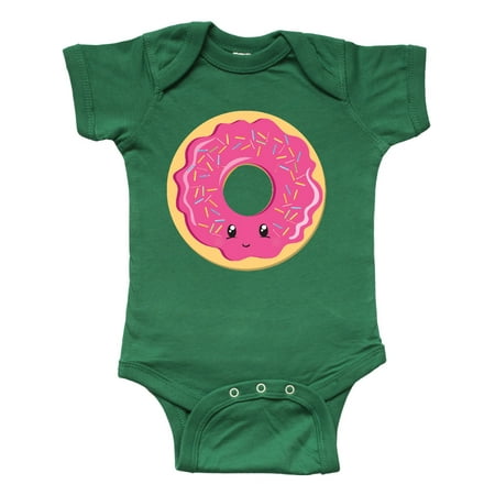 

Inktastic Hot Pink Donut Gift Baby Boy or Baby Girl Bodysuit