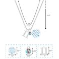 thumbnail image 5 of EBE EmmasbyEmma 11th B-Day Girl Charm Bracelet, Necklace, Party Supplies, Blue Decor, 5 of 10
