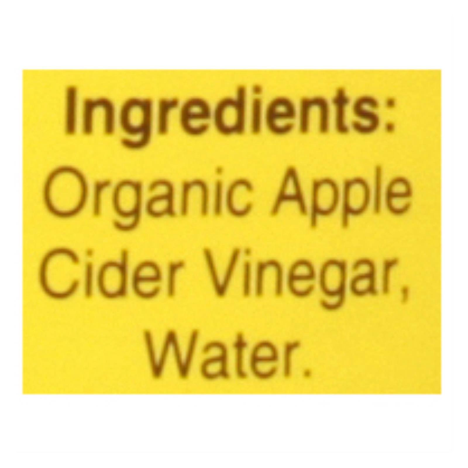(4 pack) Bragg Organic Apple Cider Vinegar with The Mother, Raw and Unfiltered, 128 fl oz