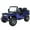 Blue, variant on X-Pro 125cc Jeep Go Kart, 3-Speed Semi-Automatic Transmission w/Reverse, Big 18" Aluminum Rim Wheels