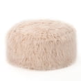 thumbnail image 3 of GDF Studio Lycus Bean Bag Chair, Pink Beige, 3 of 5