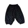 thumbnail image 2 of Bixock Toddler Boys and Girls Sweatpants Elastic Waist Jogger Pants Kids Corduroy Trousers Elastic Waist Print Side Pocket Loose Soft Fall Winter Casual Daily Outer Wear Size 5-6Years, 2 of 6