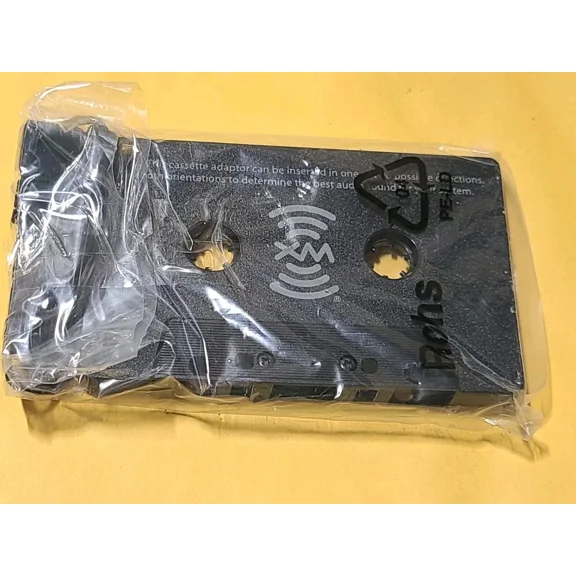 RHEA- Xm Radio Black Cassette Tape Adapter