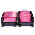 thumbnail image 2 of Miami CarryOn Neon 12-Piece Packing Cubes Luggage Organizer (Pink), 2 of 5