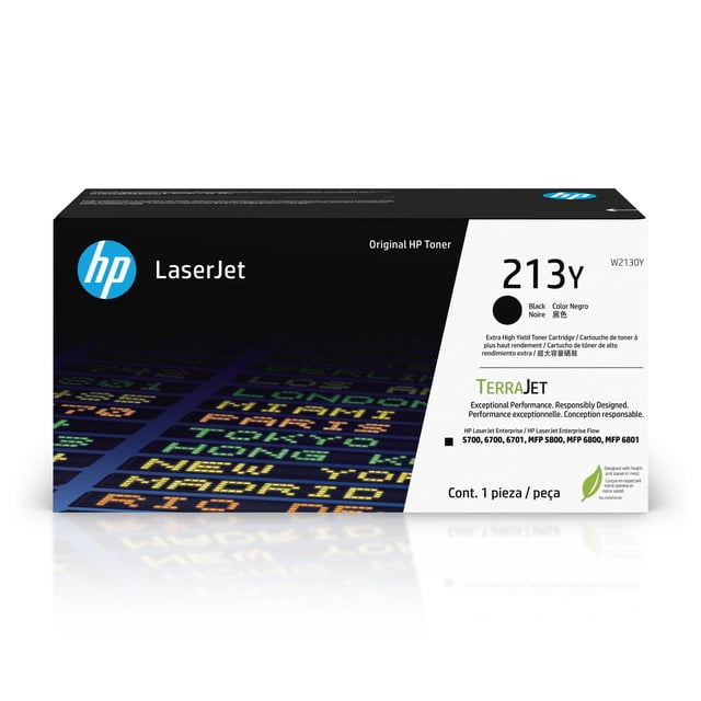 Cartucho de tóner HP 213Y negro original LaserJet