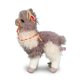 thumbnail image 3 of Peluche de Llama Douglas Zephyr 28 cm Alto Gris y Blanco, 3 of 7